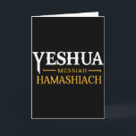 Tarjeta Yeshúa Mesías Hamashiaj Sabbath Cristianos Messian<br><div class="desc">Yeshúa Mesías Hamashiaj Cristianos Sabbath Messianicos</div>