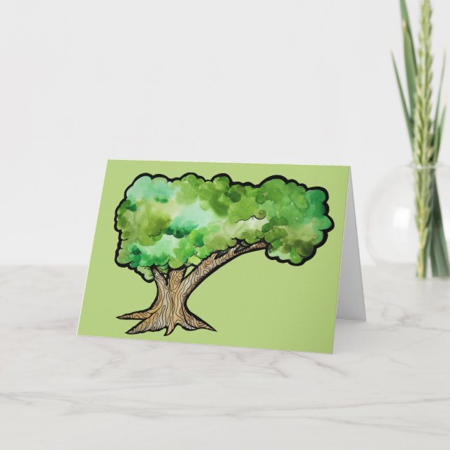 Tarjeta Yggdrasil Norse Tree of Life (Anverso)