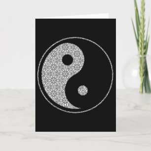 Tarjeta Yin Yang Tai Chi, Qi Gong, Yoga, Wushu, Artes Marc