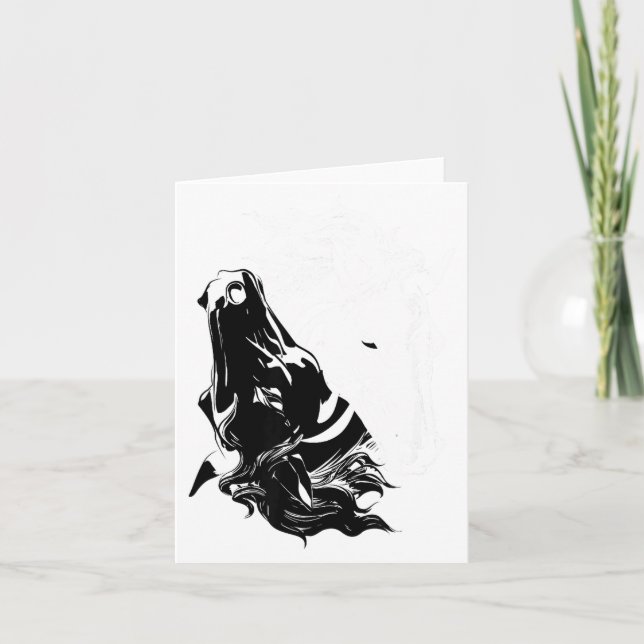 Tarjeta Yin-yang Year Of The Horse 2026 Happy Chinese New  (Anverso)