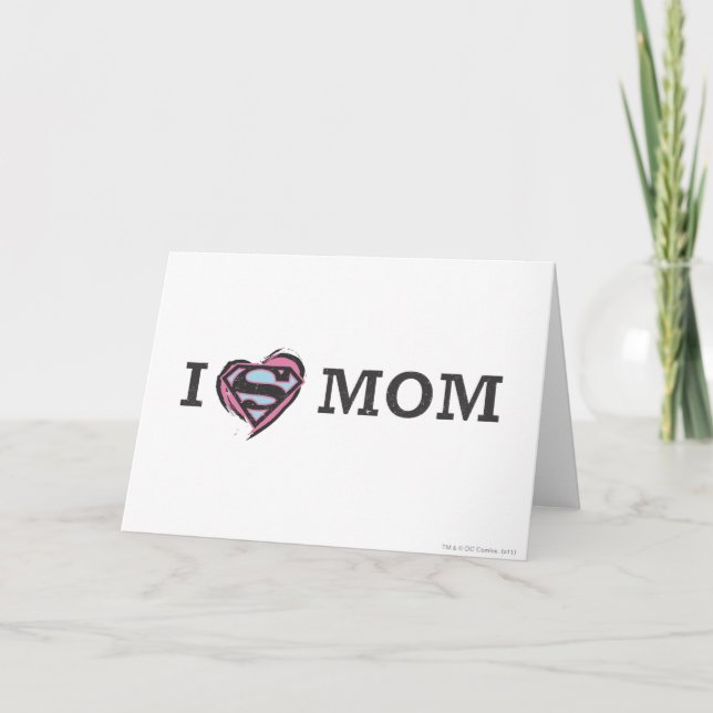 Tarjeta Yo corazón a mamá (Anverso)