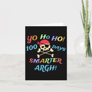 Tarjeta Yo Ho 100 días Chicas de niños más inteligentes 10