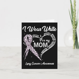 Tarjeta Yo Llevo Blanco Para Mi Mamá La Conciencia Sobre E
