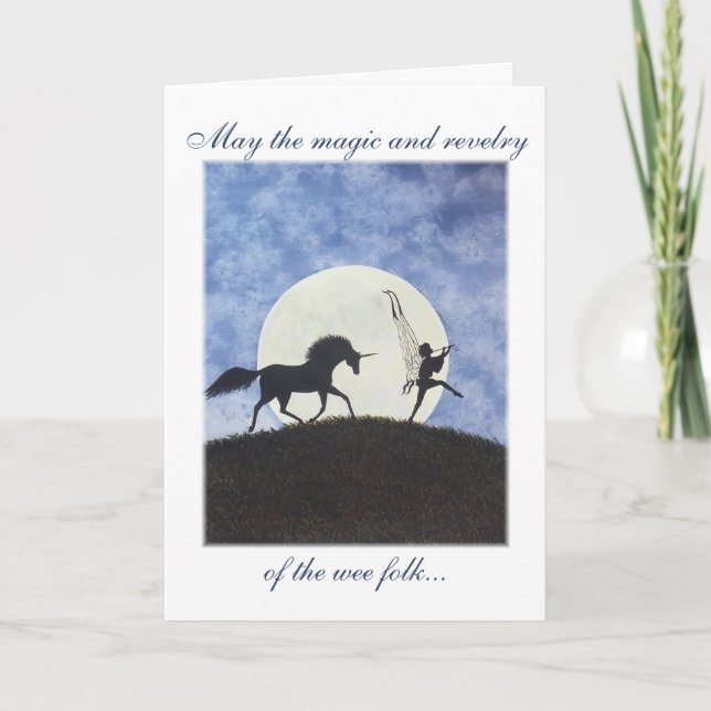 Tarjeta "Yo Los Vi Una Noche" (Anverso)