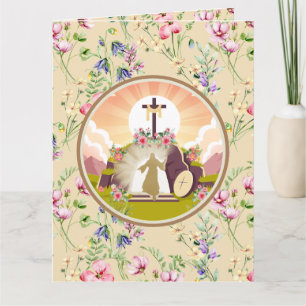 Tarjeta Yo soy la resurrección y la vida