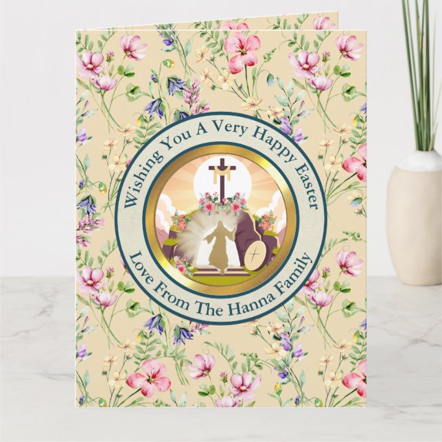 Tarjeta Yo soy la resurrección y la vida (Anverso)