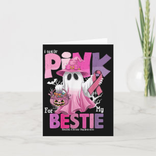 Tarjeta Yo Uso Rosa Para Mi Bestial Cáncer De Mama