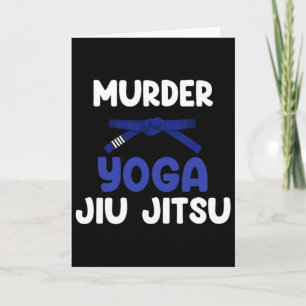 Tarjeta Yoga Asesino Jiu Jitsu Karate Boxeo Muay Thai Pata