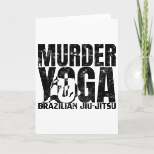 Tarjeta Yoga Asesino - Lucha Divertida de Jiu Jitsu Brasil