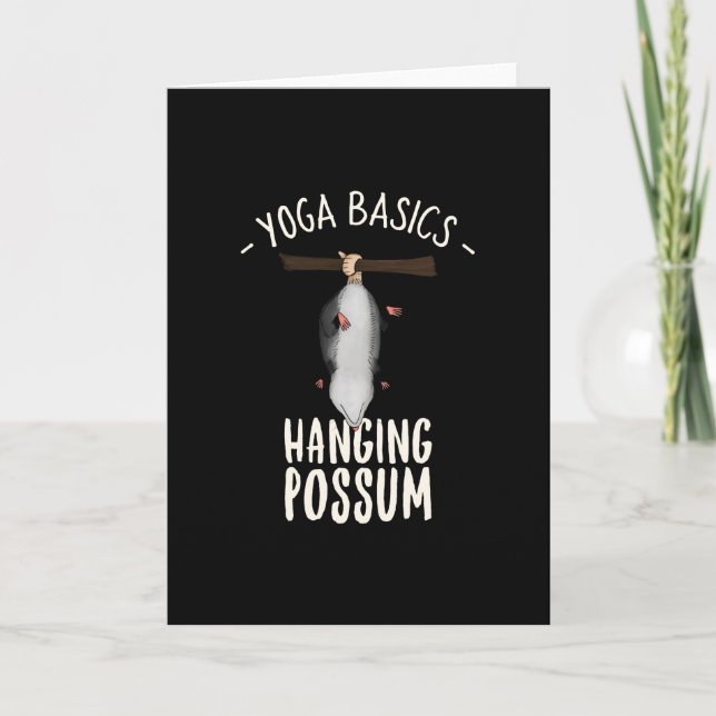 TARJETA YOGA BASICS CAMBIAR POSSUM (Anverso)