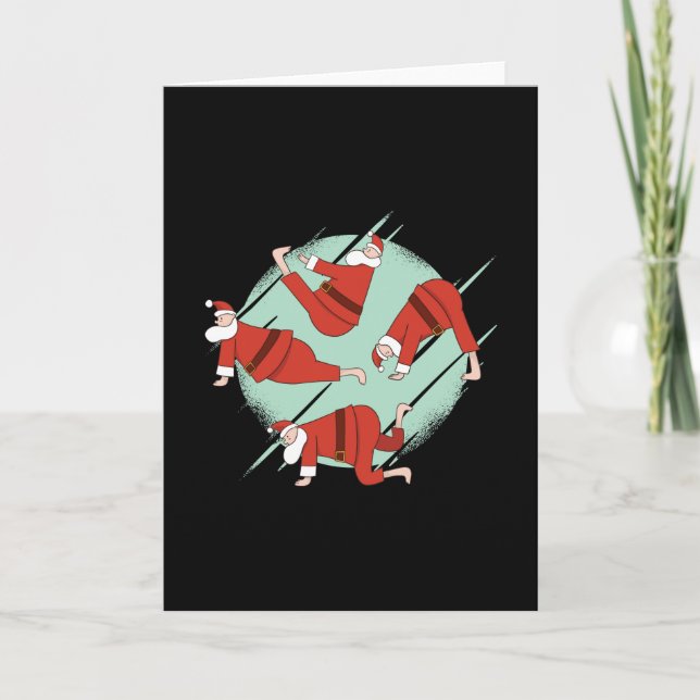 Tarjeta Yoga Santa (Anverso)