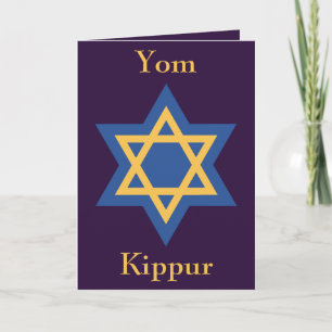 Tarjeta Yom Kippur