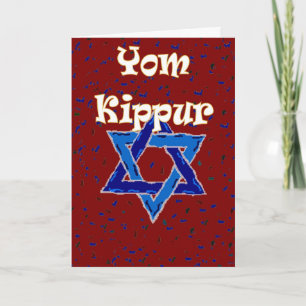 Tarjeta Yom Kippur