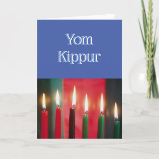 Tarjeta Yom Kippur card