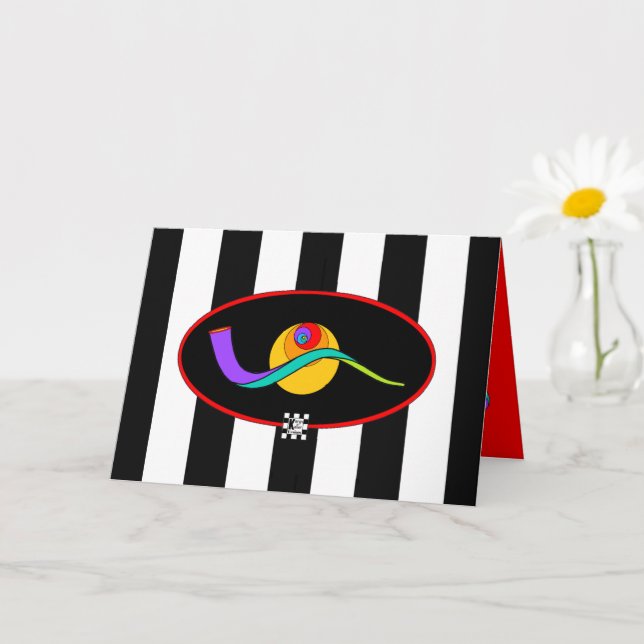 Tarjeta Yom Kippur Shofar (Planta pequeña)