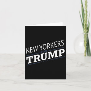 Tarjeta York Por Trump 2024 - Segunda elección presidencia