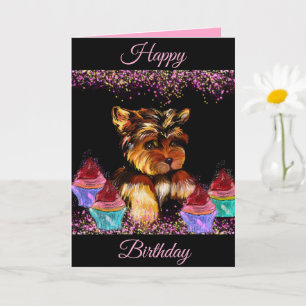 Tarjeta Yorkie Poo