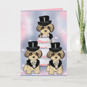 Tarjeta Yorkie Poo
