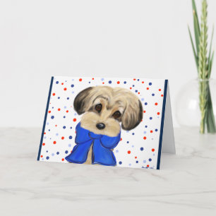 Tarjeta Yorkie Poo