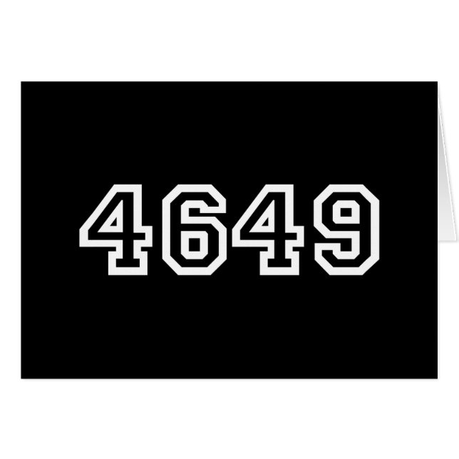 Tarjeta Yoroshiku de jerga japonesa 4649 (Anverso (Horizontal))