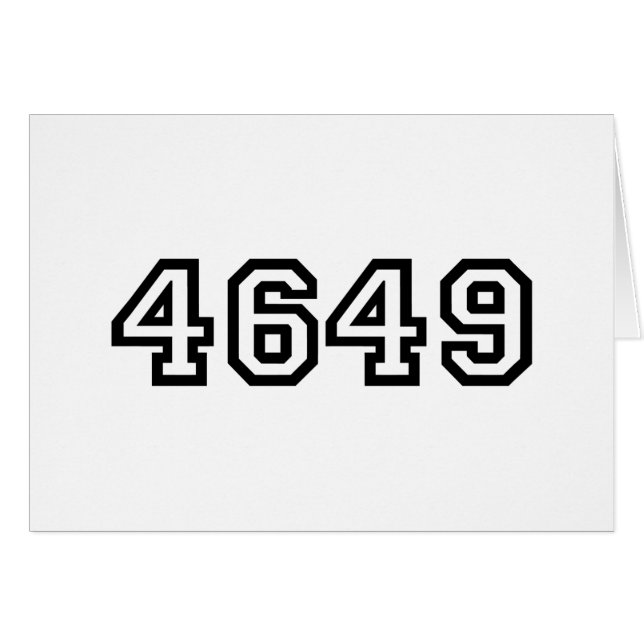 Tarjeta Yoroshiku de jerga japonesa 4649 (Anverso (Horizontal))