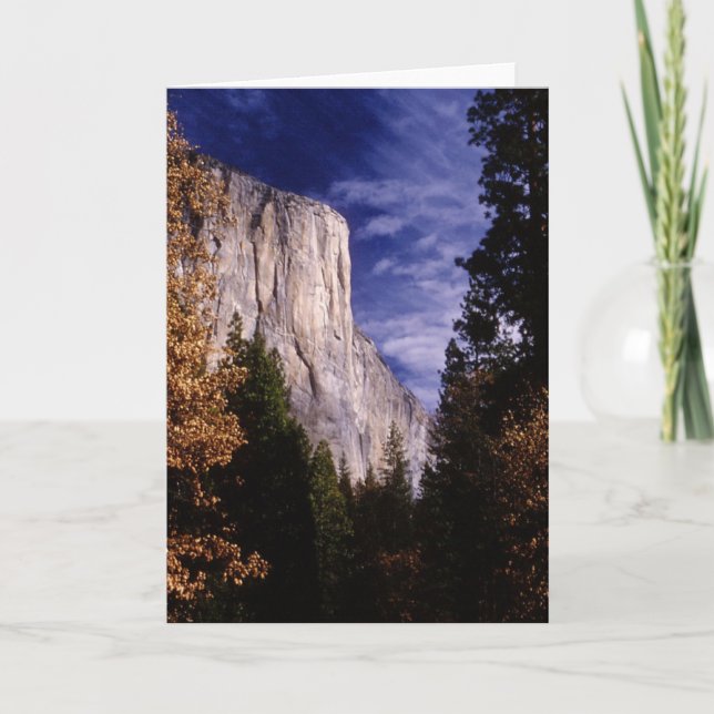Tarjeta Yosemite, El Capitan (Anverso)
