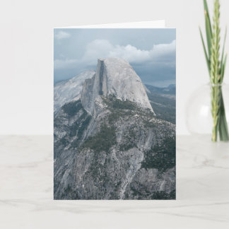 Tarjeta Yosemite Half Dome Blank Folded Greeting Card