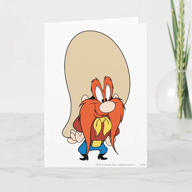 Tarjeta Yosemite Sam cuelga en la cadera (Anverso)