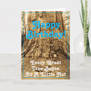 Tarjeta Yosemite, un árbol de secuoya grande de los Estado