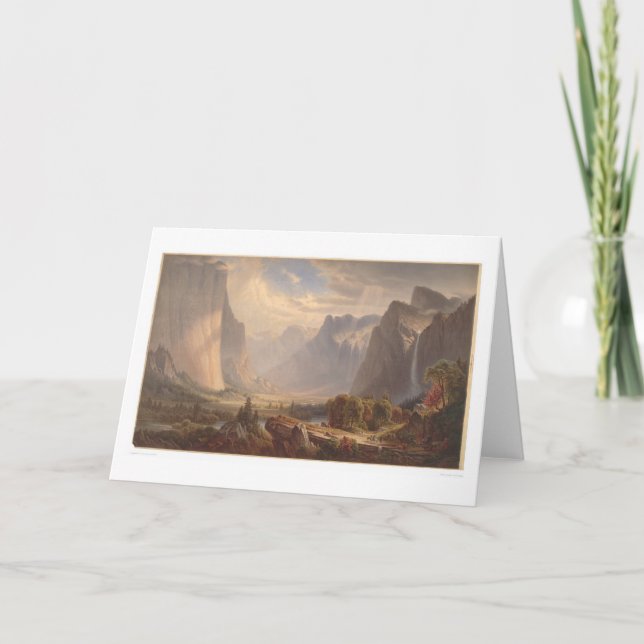 Tarjeta Yosemite Valley, California (0710A) (Anverso)