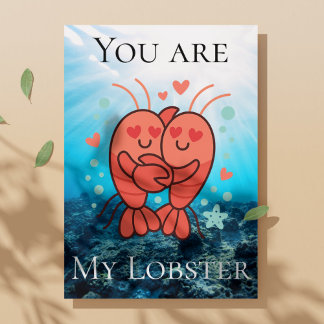 Tarjeta You are My Lobster 
