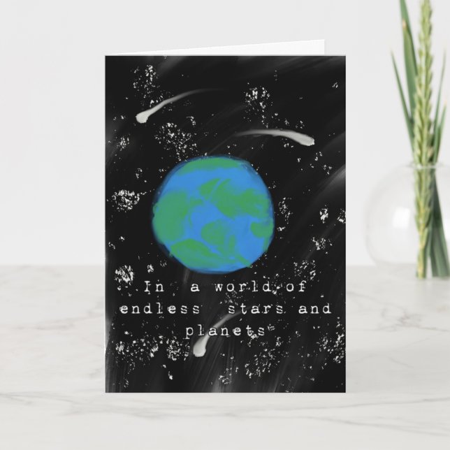 Tarjeta You Are One In A Million (Anverso)