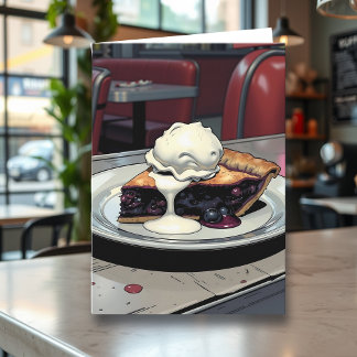 Tarjeta You Make Me so Happy | Blueberry Pie Pun