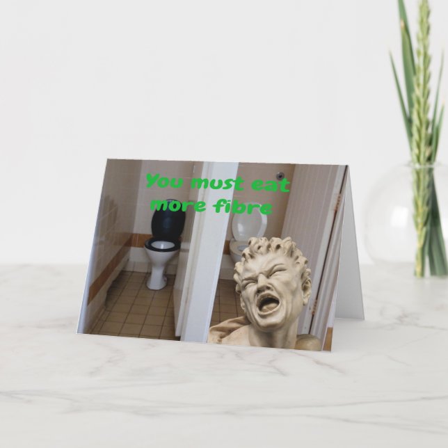 Tarjeta You must eat more fibre. (Anverso)