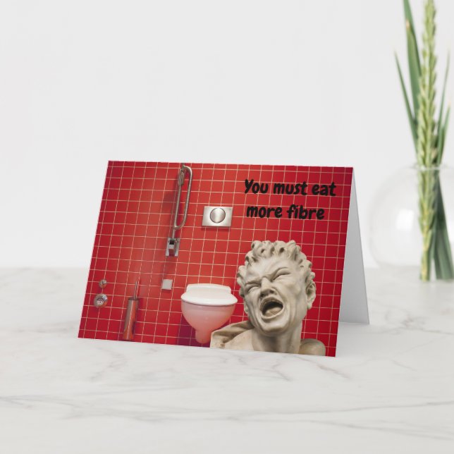 Tarjeta You must eat more fibre. (Anverso)