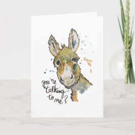 Tarjeta ¿You' re talking to me?