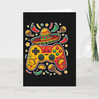 Tarjeta Youth Cinco De Mayo Gamer Shirt