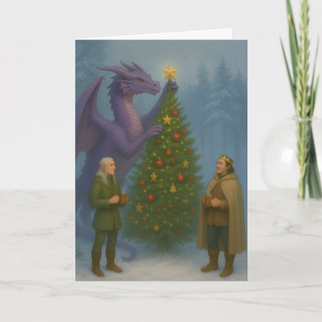 Tarjeta Yule en Epoh (Anverso)