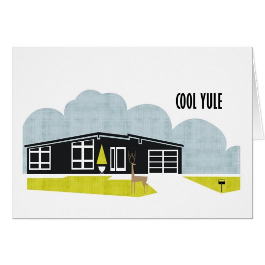 Tarjeta Yule fresco