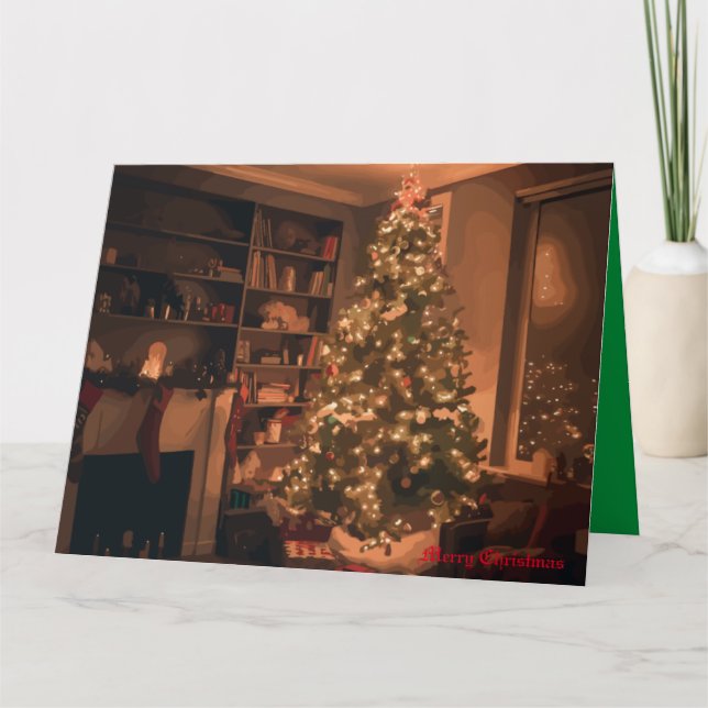 Tarjeta Yuletide Charm (Anverso)