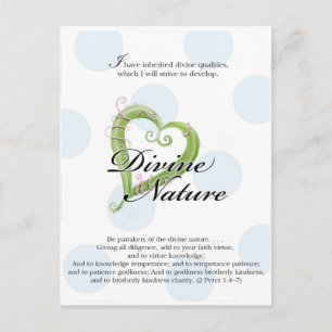 Tarjeta YW - Naturaleza divina