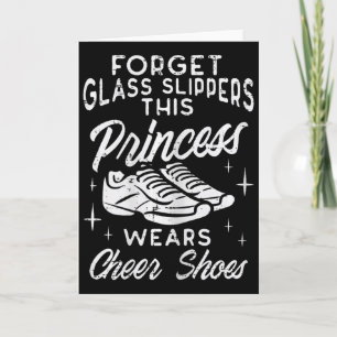 Tarjeta Zapatillas Gl Olvida Princesa Cheer Zapatos Porris