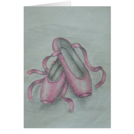 Tarjeta Zapatos de ballet