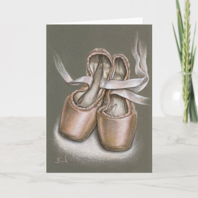 Tarjeta Zapatos de Pointe (Anverso)