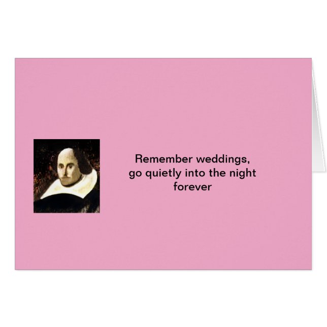 Tarjeta Zazzle de bodas Gibney The Museum (Anverso (Horizontal))
