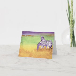 Tarjeta Zebra