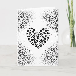 Tarjeta Zebra love Grußkarte