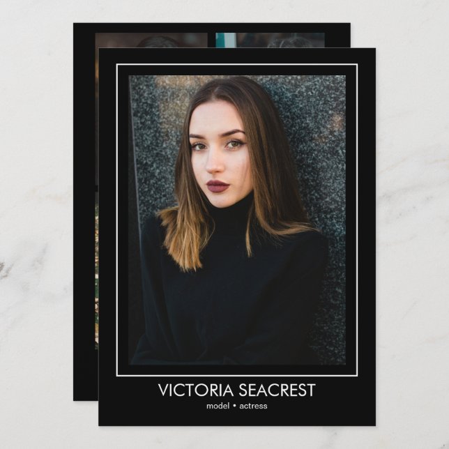 Tarjeta ZED Comp Comp Comp de Borderline 5 Actor M (Anverso / Reverso)