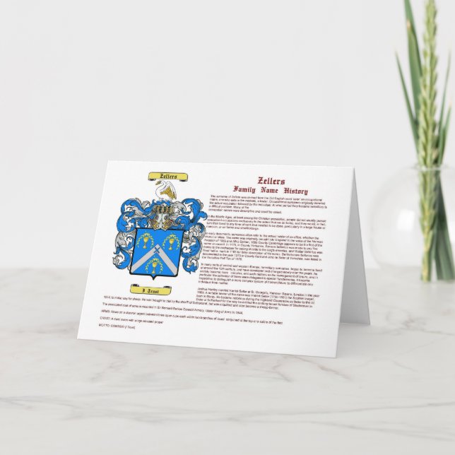 Tarjeta Zellers (historia) (Anverso)