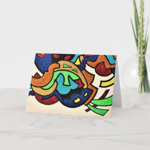 TARJETA '' ZIG ZAG 3 ''